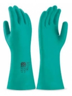Guante nitrilo verde